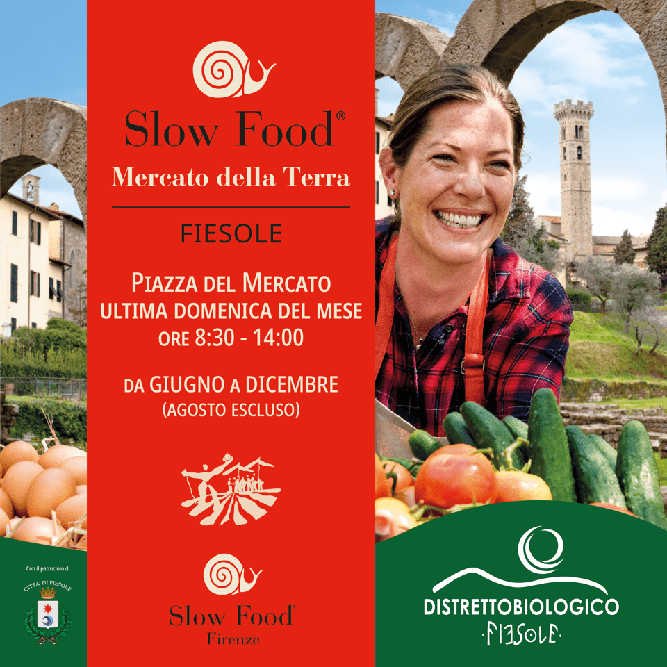 Mercato della Terra Slow Food di Fiesole