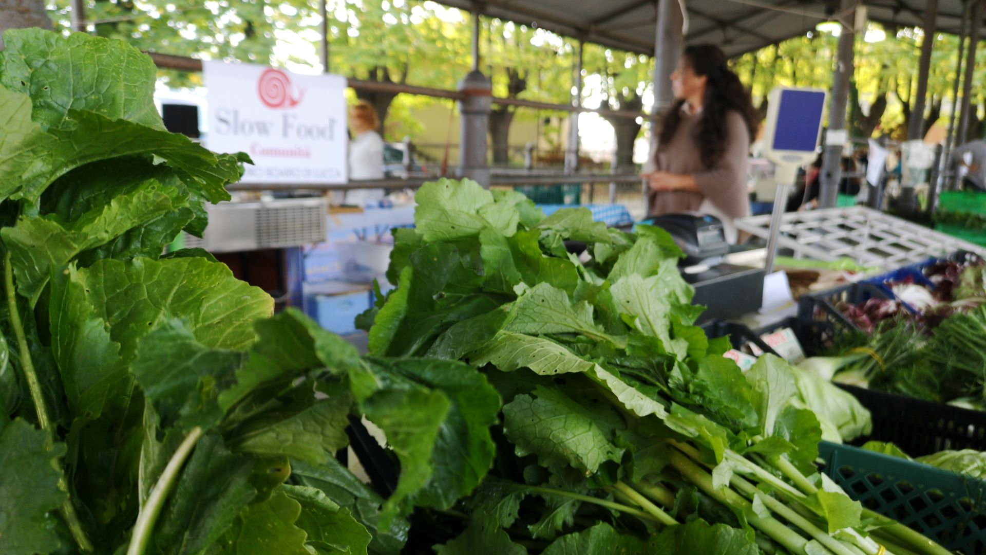 Mercato contadino in Toscana